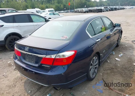 2015 Honda Accord Sport из США, поврежденный, VIN 1HGCR2F59FA227676